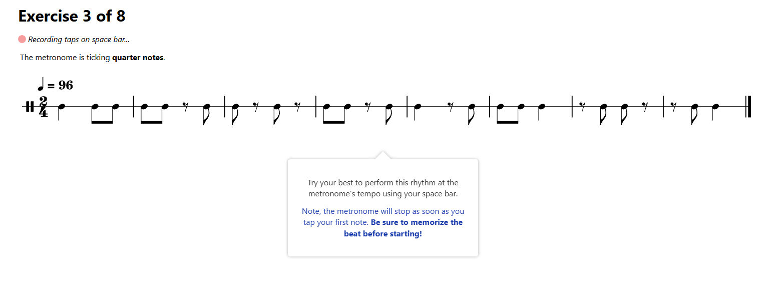 Rhythm Worksheet